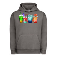 Pigment Tornado tea junkie coffee cups Urban Hoodie - Zillion Design Studio