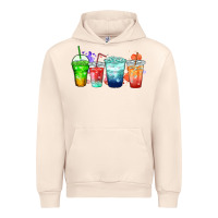 Sandshell tea junkie coffee cups Urban Hoodie - Zillion Design Studio