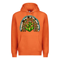 Carrot western cactus rainbow Premium Hoodie - Zillion Design Studio