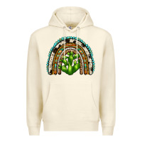 Sandshell western cactus rainbow Premium Hoodie - Zillion Design Studio