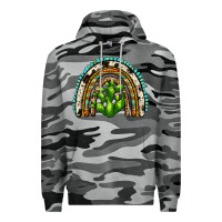 Slate Camo western cactus rainbow Premium Hoodie - Zillion Design Studio