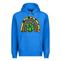 True Royal western cactus rainbow Premium Hoodie - Zillion Design Studio