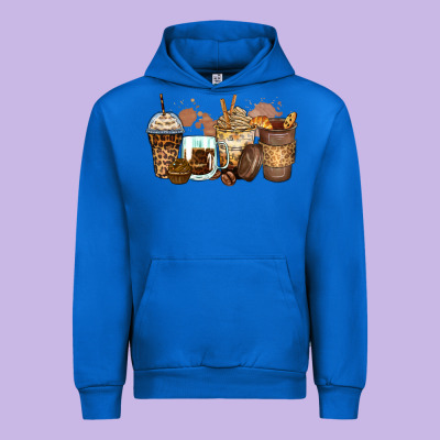 Urban Hoodie leopard coffee cups