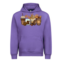 Tulip leopard coffee cups Urban Hoodie - Zillion Design Studio
