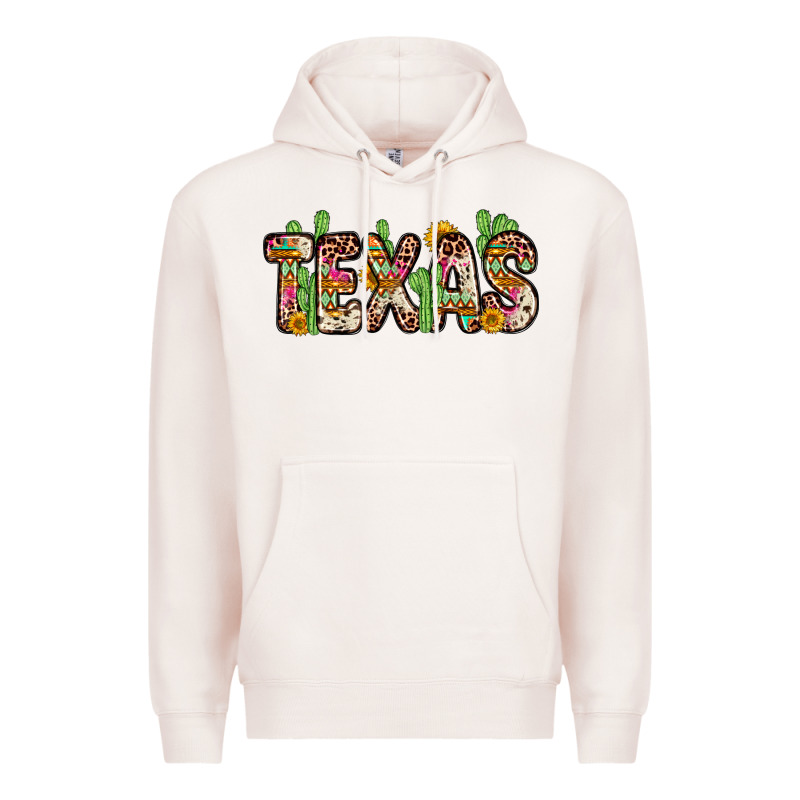 Texas Premium Hoodie by Zillion Design Studio | Teevron