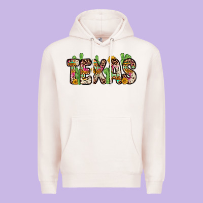 Texas Premium Hoodie Designed By Zillion Design Studio
