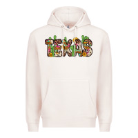 Pale Pink texas Premium Hoodie - Zillion Design Studio