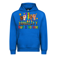 Cobalt equality hurts no one with fists Urban Hoodie - texasbilliewilder
