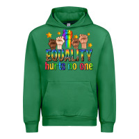 Emerald equality hurts no one with fists Urban Hoodie - texasbilliewilder