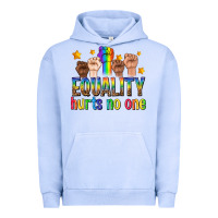 Pigment Grape Ice equality hurts no one with fists Urban Hoodie - texasbilliewilder