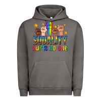 Pigment Tornado equality hurts no one with fists Urban Hoodie - texasbilliewilder