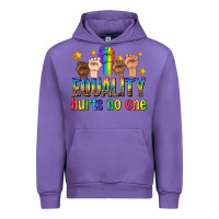 Tulip equality hurts no one with fists Urban Hoodie - texasbilliewilder