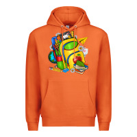 Carrot school bag Premium Hoodie - texasbilliewilder