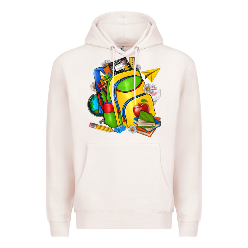 School Bag Premium Hoodie by texasbilliewilder | Teevron