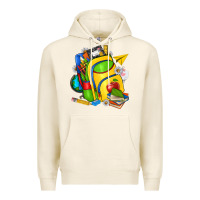 Tofu school bag Premium Hoodie - texasbilliewilder