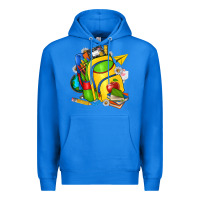 True Royal school bag Premium Hoodie - texasbilliewilder