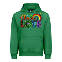 Emerald choose love Urban Hoodie - texasbilliewilder