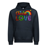 Navy choose love Urban Hoodie - texasbilliewilder