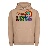 Pigment Burro choose love Urban Hoodie - texasbilliewilder