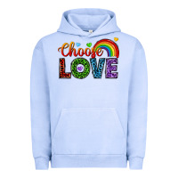 Pigment Grape Ice choose love Urban Hoodie - texasbilliewilder