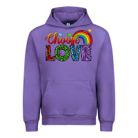 Tulip choose love Urban Hoodie - texasbilliewilder