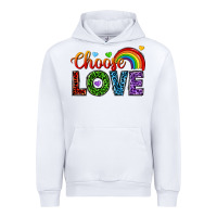 White choose love Urban Hoodie - texasbilliewilder