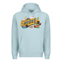 Blue Mist school bus driver Premium Hoodie - texasbilliewilder