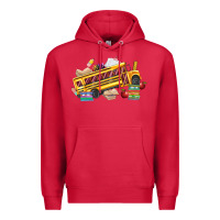 Cardinal school bus driver Premium Hoodie - texasbilliewilder