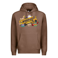 Chestnut school bus driver Premium Hoodie - texasbilliewilder