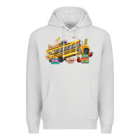 Dove Grey school bus driver Premium Hoodie - texasbilliewilder