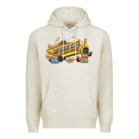 Oatmeal Heather school bus driver Premium Hoodie - texasbilliewilder