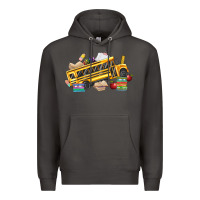 Smoke school bus driver Premium Hoodie - texasbilliewilder