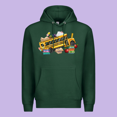 School Bus Driver Premium Hoodie Designed By Texasbilliewilder