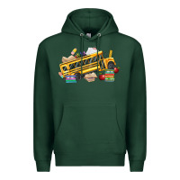Sports Green school bus driver Premium Hoodie - texasbilliewilder