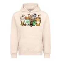 Sandshell latte coffee cups Urban Hoodie - Zillion Design Studio