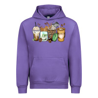 Tulip latte coffee cups Urban Hoodie - Zillion Design Studio