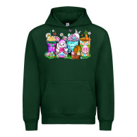 Foreset Green easter coffee cups Urban Hoodie - Zillion Design Studio
