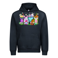 Navy easter coffee cups Urban Hoodie - Zillion Design Studio