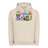 Pigment French Oak easter coffee cups Urban Hoodie - Zillion Design Studio