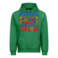 Emerald be careful who you hate it could  be someone you l Urban Hoodie - texasbilliewilder