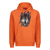 Carrot wolf scratch mark Premium Hoodie - RanaPortraitStore