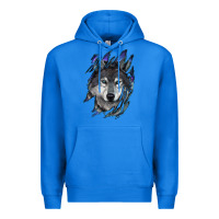 True Royal wolf scratch mark Premium Hoodie - RanaPortraitStore
