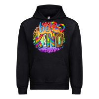 Black be kind with heart ballons Urban Hoodie - texasbilliewilder