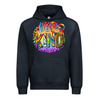 Navy be kind with heart ballons Urban Hoodie - texasbilliewilder