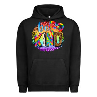 Pigment Black be kind with heart ballons Urban Hoodie - texasbilliewilder