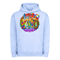 Pigment Grape Ice be kind with heart ballons Urban Hoodie - texasbilliewilder