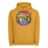 Pigment Peanut Butter be kind with heart ballons Urban Hoodie - texasbilliewilder