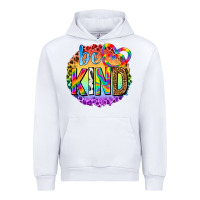 White be kind with heart ballons Urban Hoodie - texasbilliewilder
