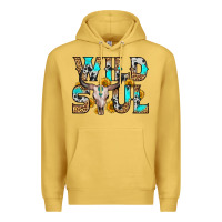 Antique Gold wild soul Premium Hoodie - Zillion Design Studio