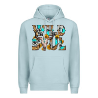 Blue Mist wild soul Premium Hoodie - Zillion Design Studio